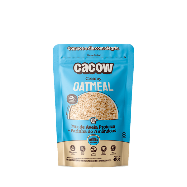 Mix de Aveia Proteica com Farinha de Amêndoas Cacow – 450g