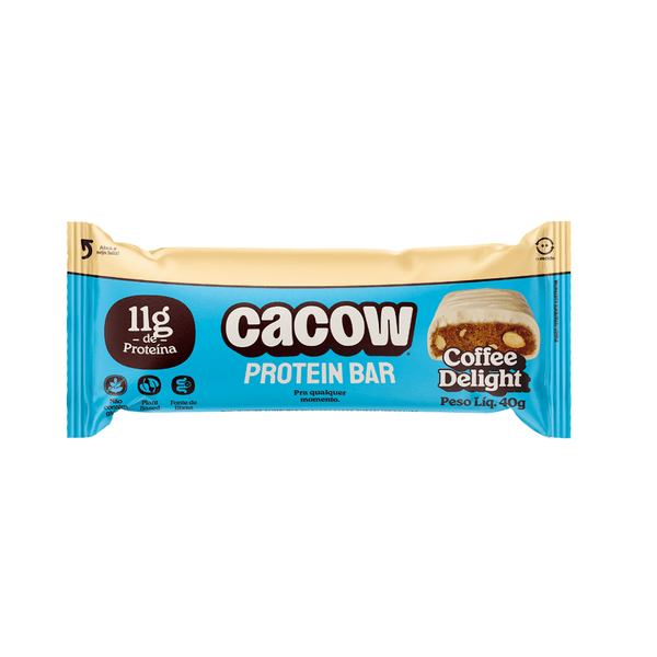 Barrinha Proteica Coffee Delight Cacow – 40g