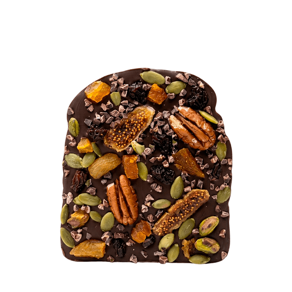 Chocolate 54% Amargo com Frutas Secas Renata Arassiro - 100g