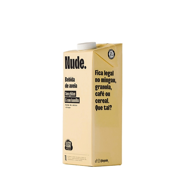 Bebida de Aveia Baunilha Nude – 1L