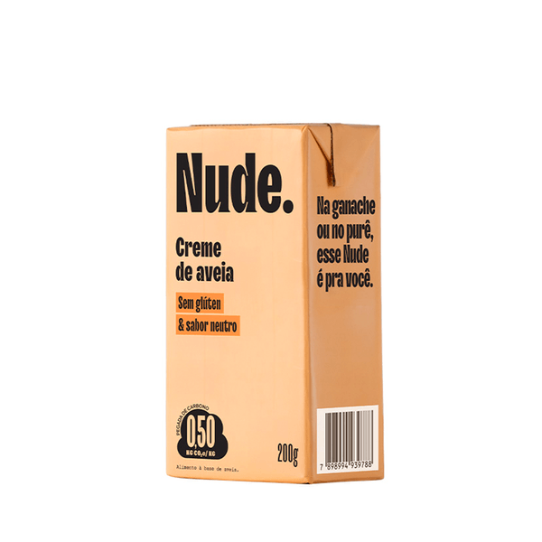 Creme de Aveia Sem Glúten Nude – 200g