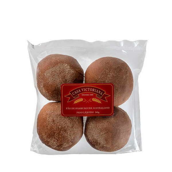 Pão de Hambúrguer Australiano Casa Victoriana – 240g