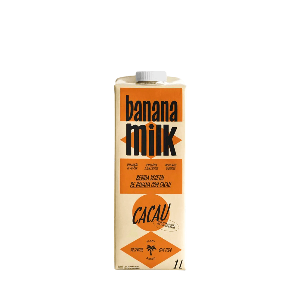 Bebida Vegetal Cacau Banana Milk - 1L
