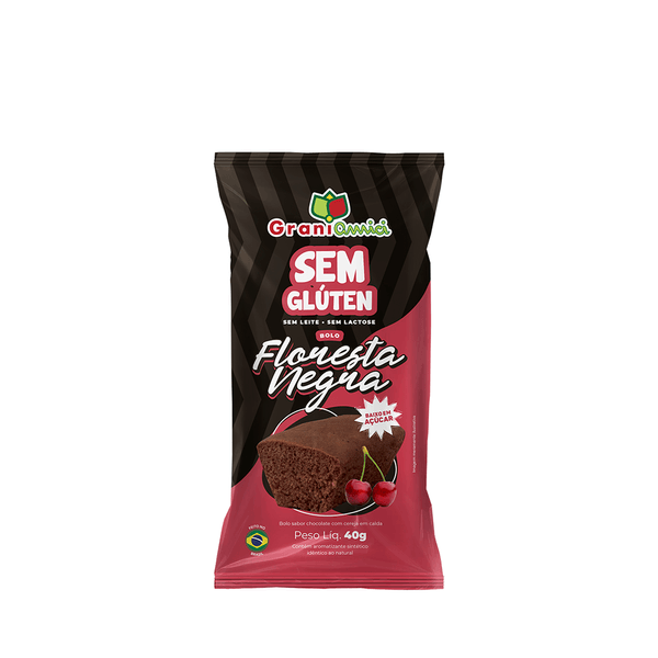 Mini Bolo Floresta Negra Grani Amici – 40g