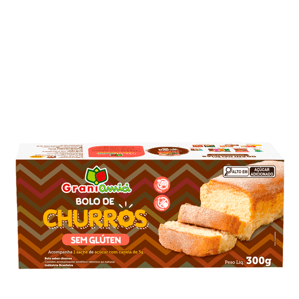 Bolo de Churros Grani Amici – 300g