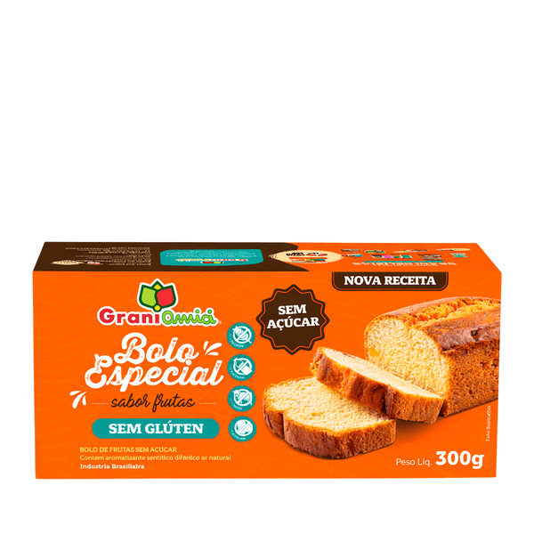 Bolo Especial de Frutas Grani Amici – 300g