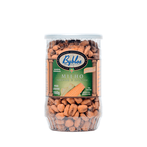 Milho Torrado e Salgado Mostarda e Mel Byblos – 160g