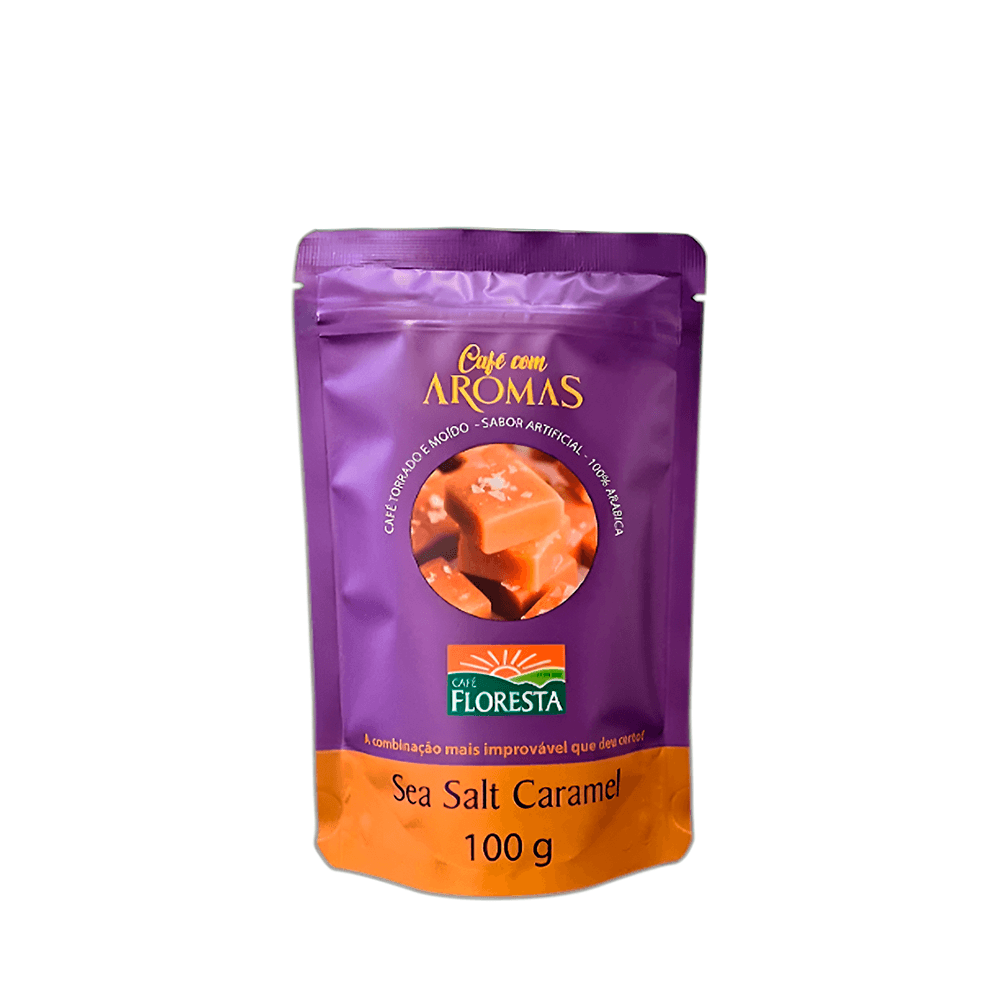 Café Moído Aroma Caramelo Salgado Floresta - 100g