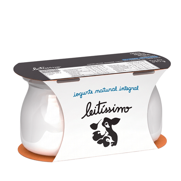 Iogurte Natural Integral 2 Unidades Leitíssimo – 340g