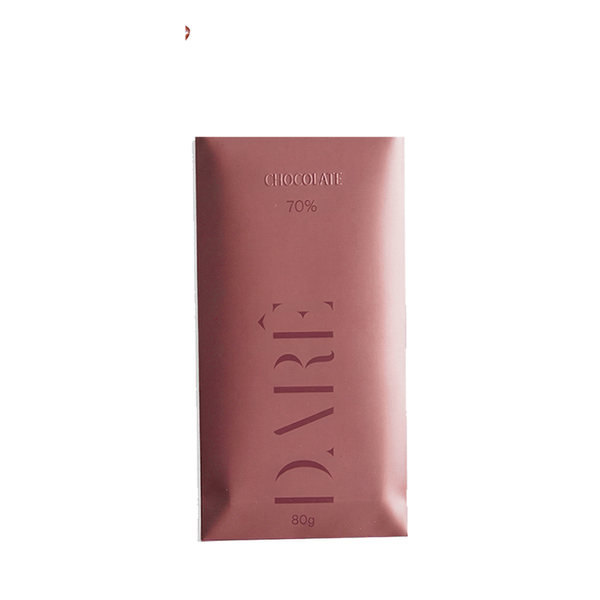 Chocolate 70% Nibs Dare – 80g