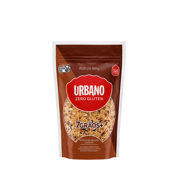 Arroz 7 Grãos com Lentilha e Semente de Girassol Urbano – 500g