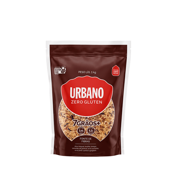 Arroz 7 Grãos com Fonte de Fibras Urbano – 500g