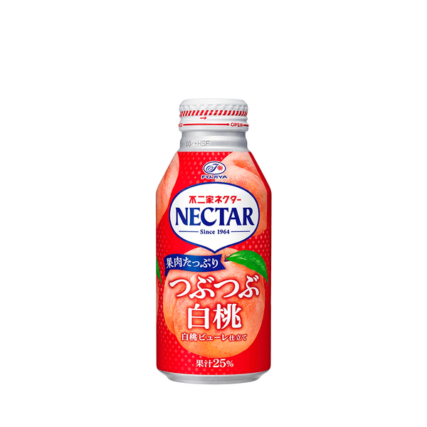 Bebida Néctar de Pêssego Branco Tsubu Tsubu Hakutou Fujiya – 363ml