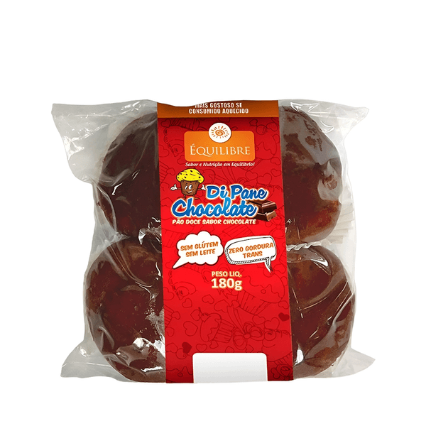 Pão Sem Glúten Doce Chocolate Di Pane Équilibre - 180g