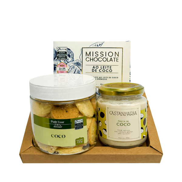Presente Chocolate Mission com Pasta Castanharia – 3 Itens