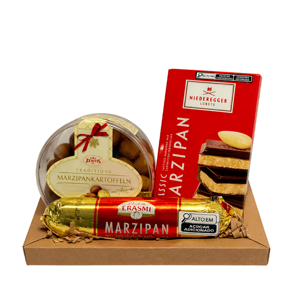 Presente Seleção Clássica de Marzipan – 3 Itens