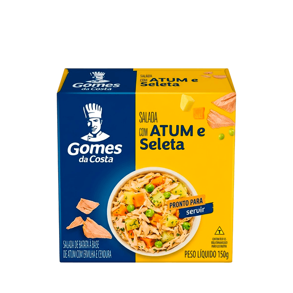 Salada com Seleta e Atum Gomes da Costa – 150g