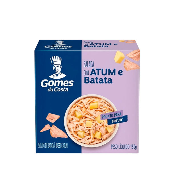 Salada com Batata e Atum Gomes da Costa – 150g