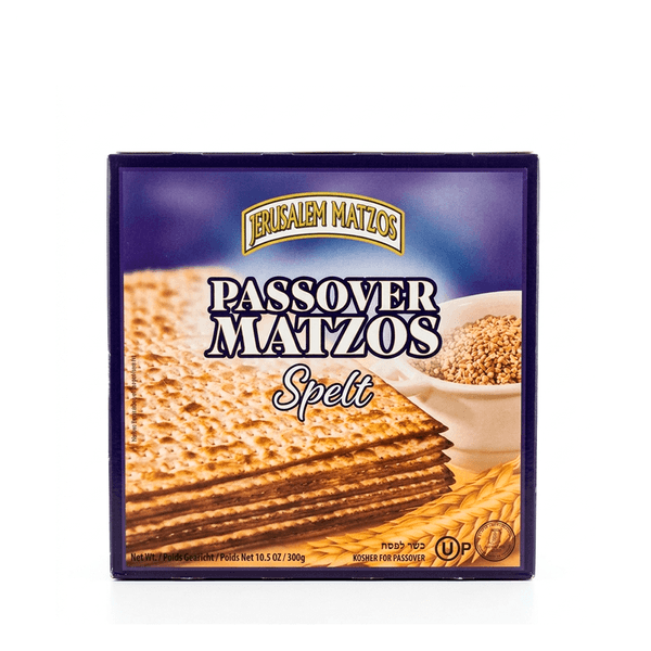 Pão Ázimo Matza Integral de Espelta Jerusalem Matzos – 300g
