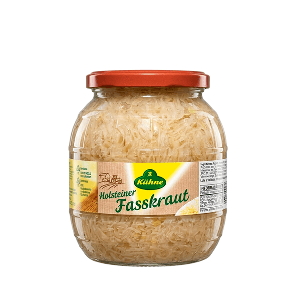Chucrute Alemão Holsteiner Fasskraut Kühne – 810g