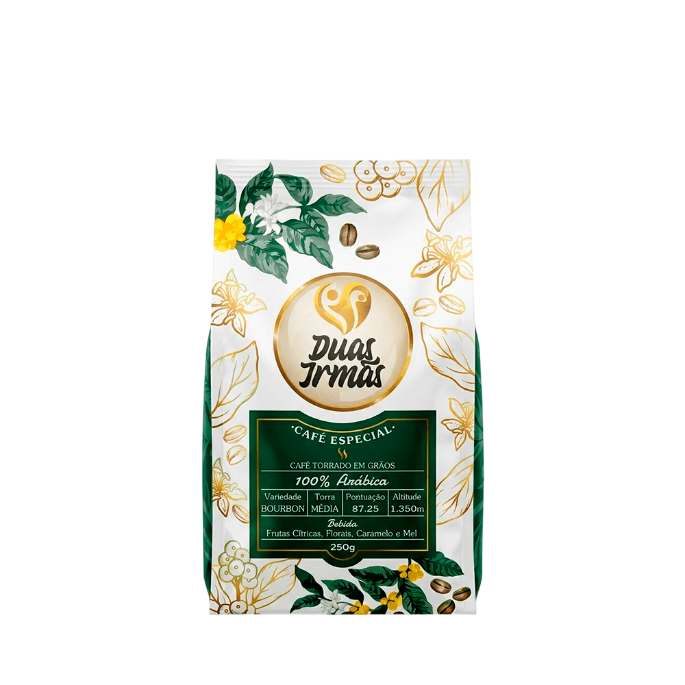 Café Arábica Bourbon Grão Duas Irmãs - 250g