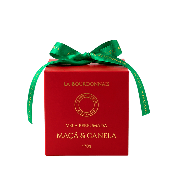 Vela Perfumada Maçã e Canela La Bourdonnais - 170g