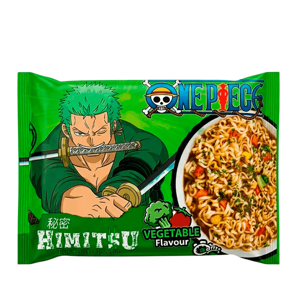 Lamen Instantâneo Sabor Vegetais One Piece Himitsu – 75g