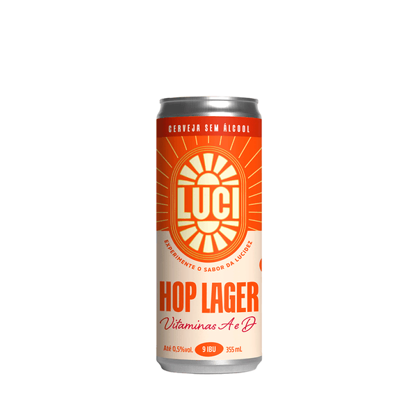 Cerveja Sem Álcool Luci Hop Lager - 355ml