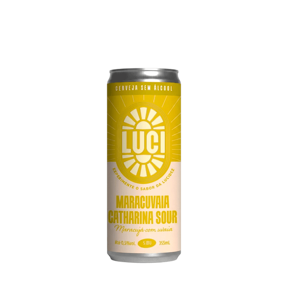 Cerveja Sem Álcool Maracuvaia Catharina Sour Luci - 355ml