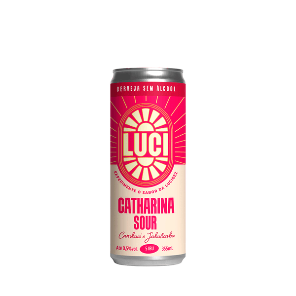 Cerveja Sem Álcool Cambuci e Jabuticaba Catharina Sour Luci - 355ml