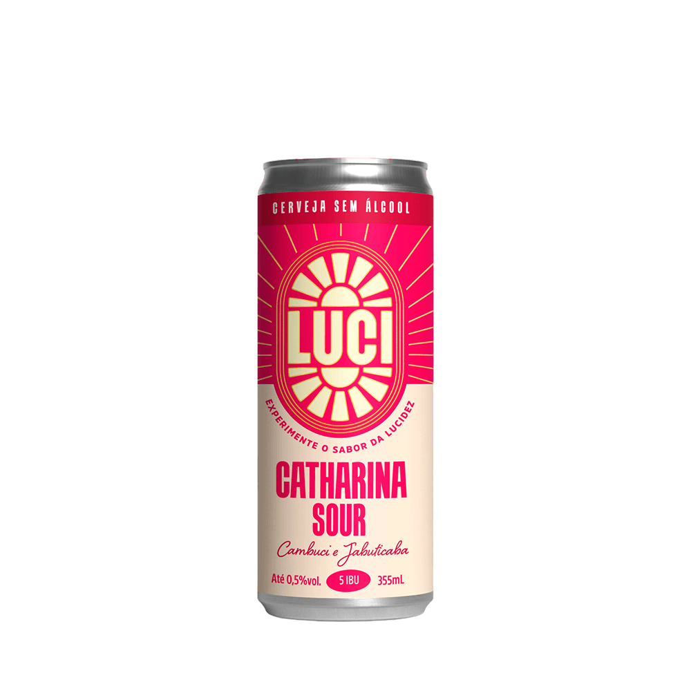 Cerveja Sem Álcool Cambuci e Jabuticaba Catharina Sour Luci - 355ml