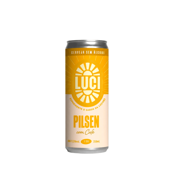 Cerveja Sem Álcool Pilsen com Café Luci - 355ml