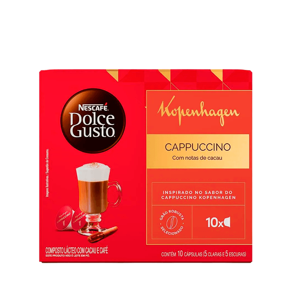 Café Dolce Gusto Cappuccino Kopenhagen Nescafé - 135g