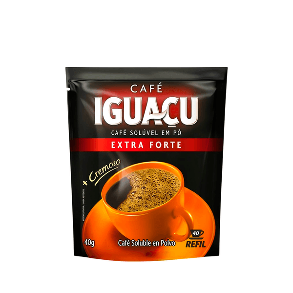 Café Solúvel Extra Forte Refil Iguaçu - 40g