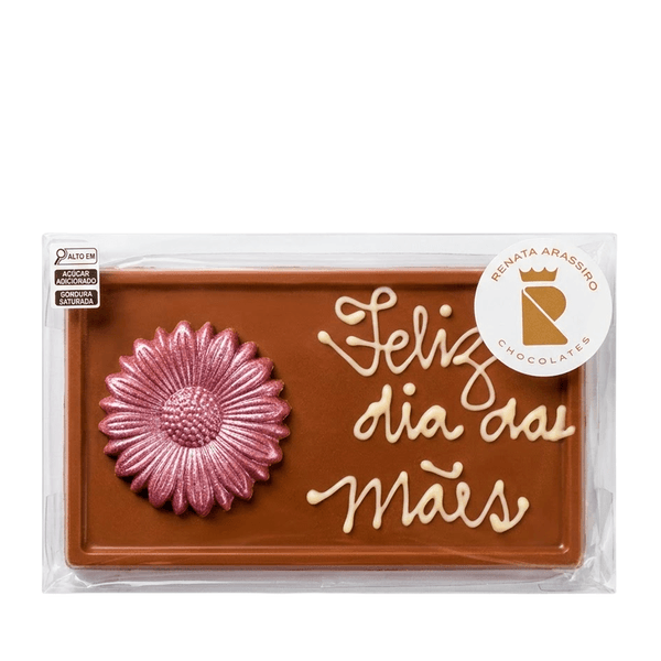 Cartão Chocolate Ao Leite Belga Renata Arassiro – 45g