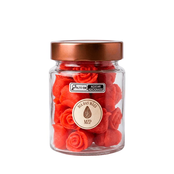 Botões de Rosa de Marzipan Tradicional MZP – 250g
