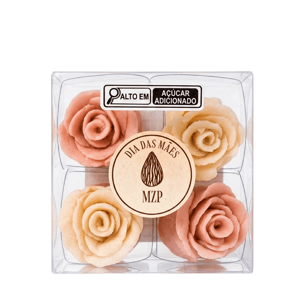 Mini Rosa de Marzipan Tradicional MZP – 80g