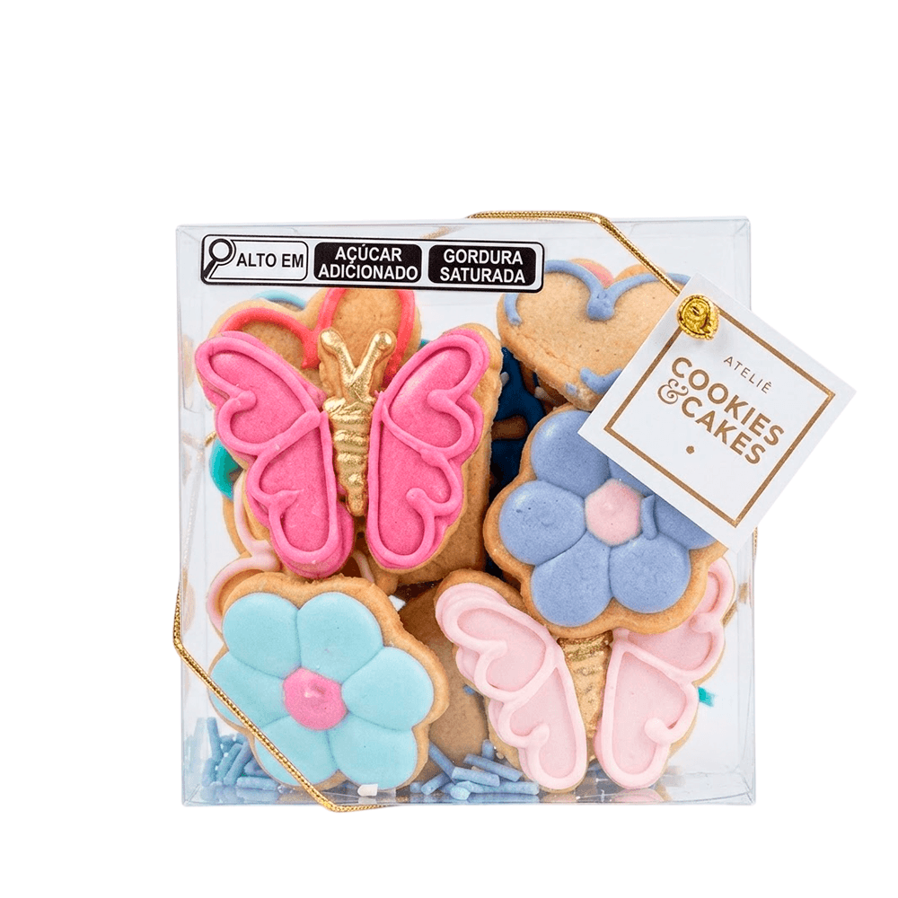 Biscoito Baunilha Decorado Sortido Ateliê Cookies & Cakes – 100g