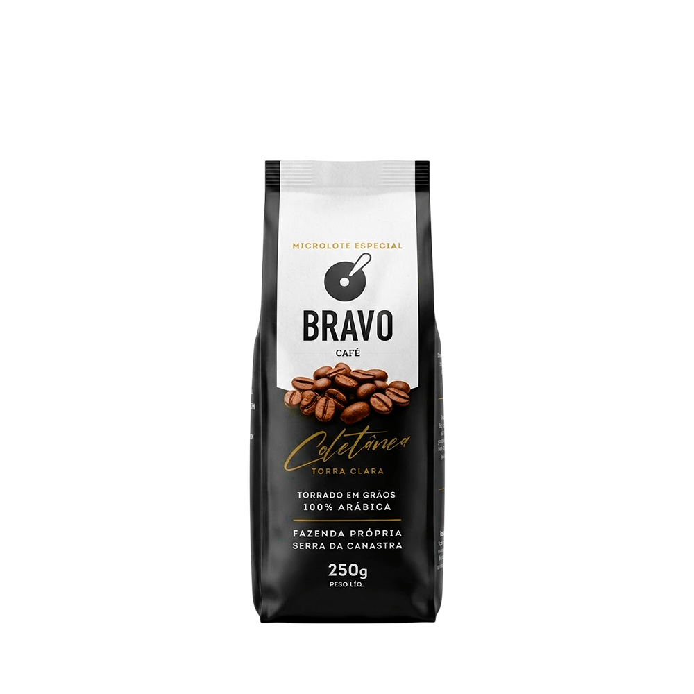 Café Coletânea Torra Clara em Grãos Bravo – 250g