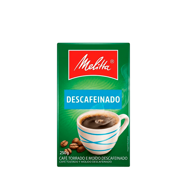 Café Torrado e Moído Descafeinado Melitta – 250g
