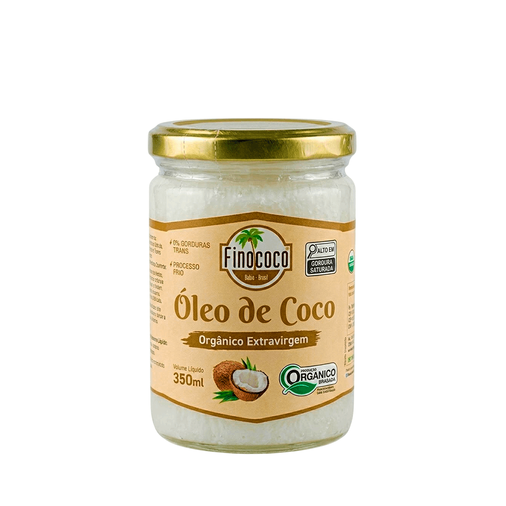 Óleo de Coco Orgânico Extravirgem Finococo – 350ml