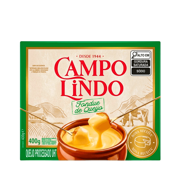 Fondue de Queijo Campo Lindo – 400g