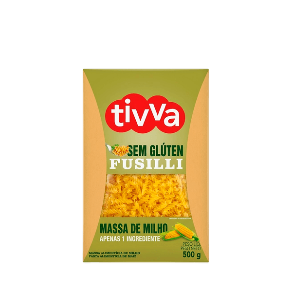 Macarrão Fusilli de Milho Tivva – 500g