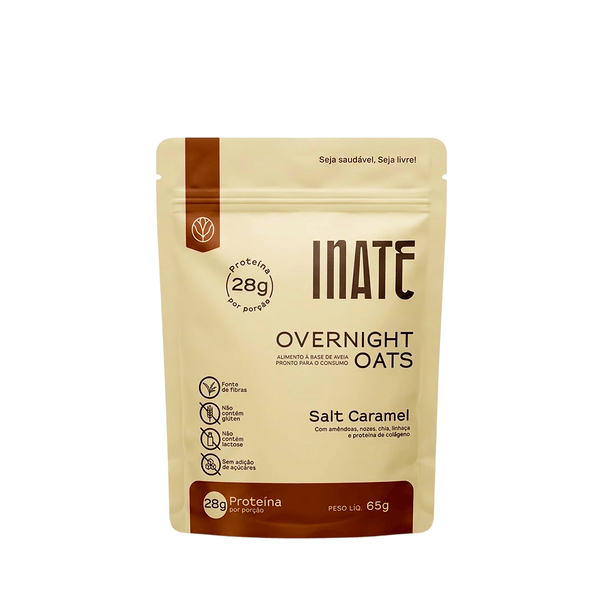 Overnight Oats Proteico Salt Caramel Inate – 65g