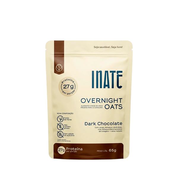 Overnight Oats Proteico Dark Chocolate Inate – 65g