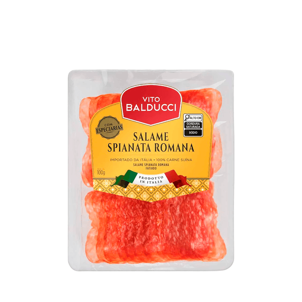 Salame Spianata Romana Fatiado Vito Balducci – 100g