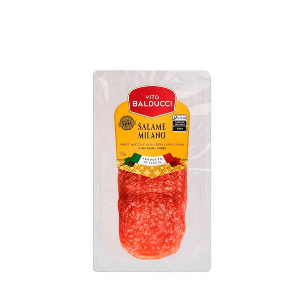 Salame Milano Fatiado Vito Balducci – 100g