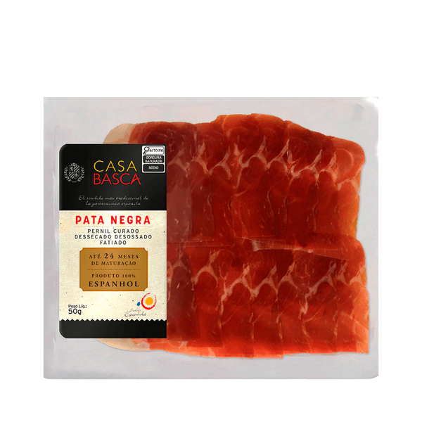 Presunto Pata Negra Fatiado Casa Basca – 50g