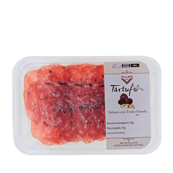 Salame com Trufa Fatiado Villani Salumi – 70g