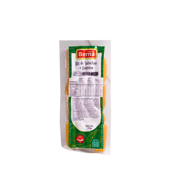 Mix de Salsichas e Linguiça Berna – 275g